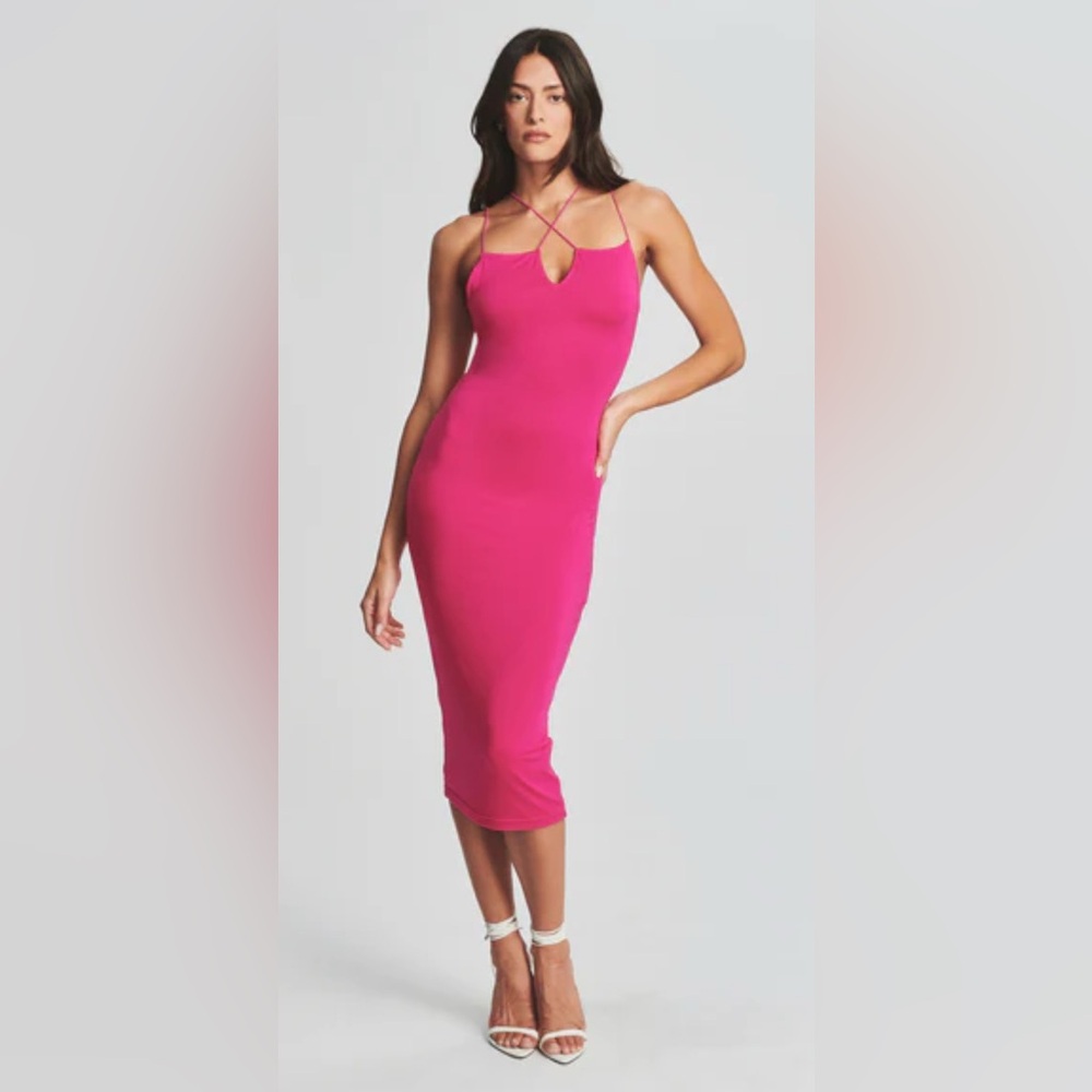 SER.O.YA Brogan dress - Hot Pink - Medium NWT